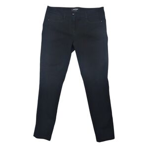 White House Black Market Women Black‎ Skinny Pants Size 6 Regular 32"